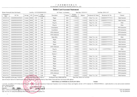 工商银行流水翻译模板图